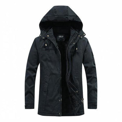 Heren Winterjas – Groen, Beige of Zwart