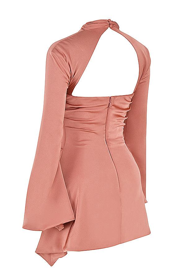 Gedrapeerde Korsetjurk – Zwart, Roze of Wit
