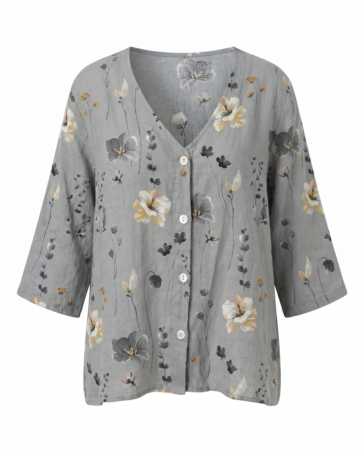 Damesblouse met Driekwart Mouw