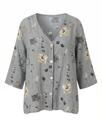 Damesblouse met Driekwart Mouw