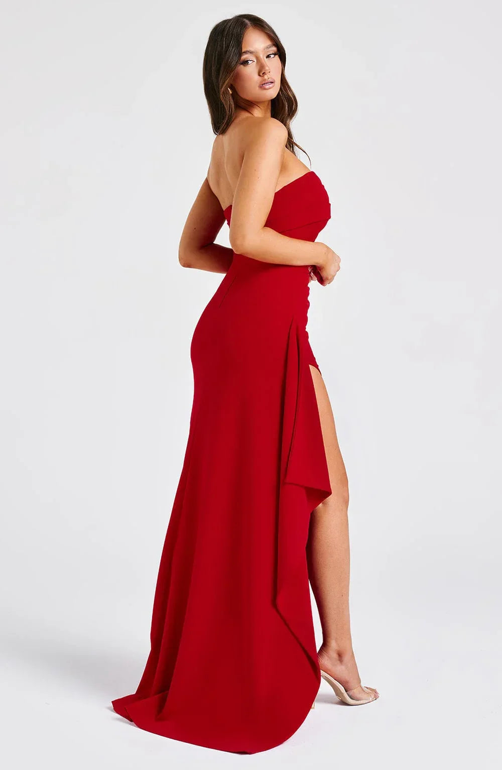 Maxi Jurk voor Dames – Zwart, Blauw of Rood