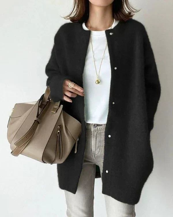 Ruime Dames Cardigan in Zeven Kleuren